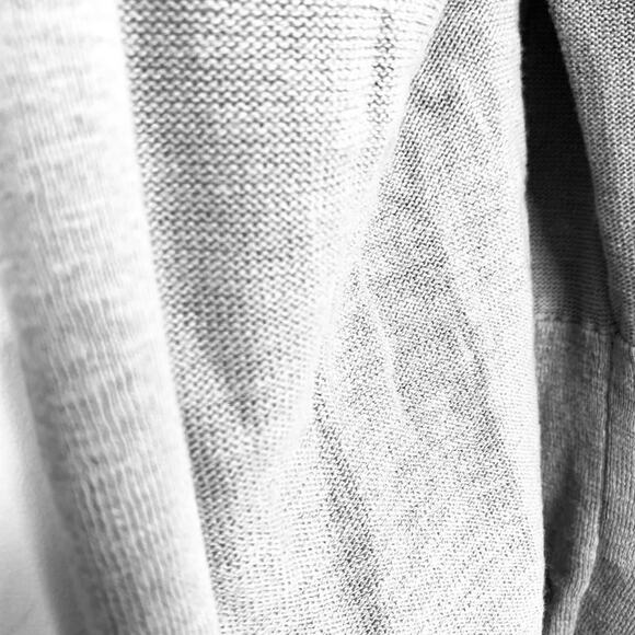 J Crew Womens Knit Open Cotton Gray H9492 Bell Sleeve Cardigan Sweater sz XS - Picture 5 of 16